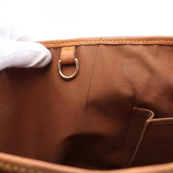 LOUIS VUITTON Brown Monogram Leather Shoulder Bag - Picture 15 of 15